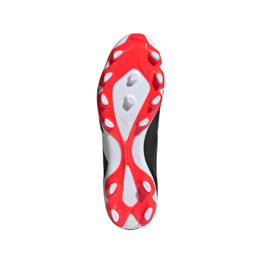 Adidas Predator League MG Scarpe Calcio Uomo Nero Bianco Rosso - IG7725