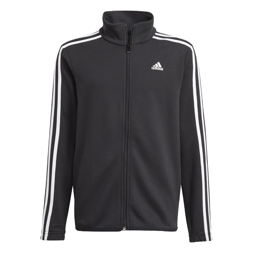 Adidas tuta sportiva da ragazzi Basic 3-Stripes GN3967 nero-bianco