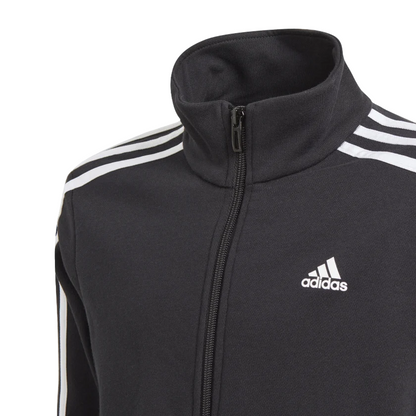 Adidas tuta sportiva da ragazzi Basic 3-Stripes GN3967 nero-bianco