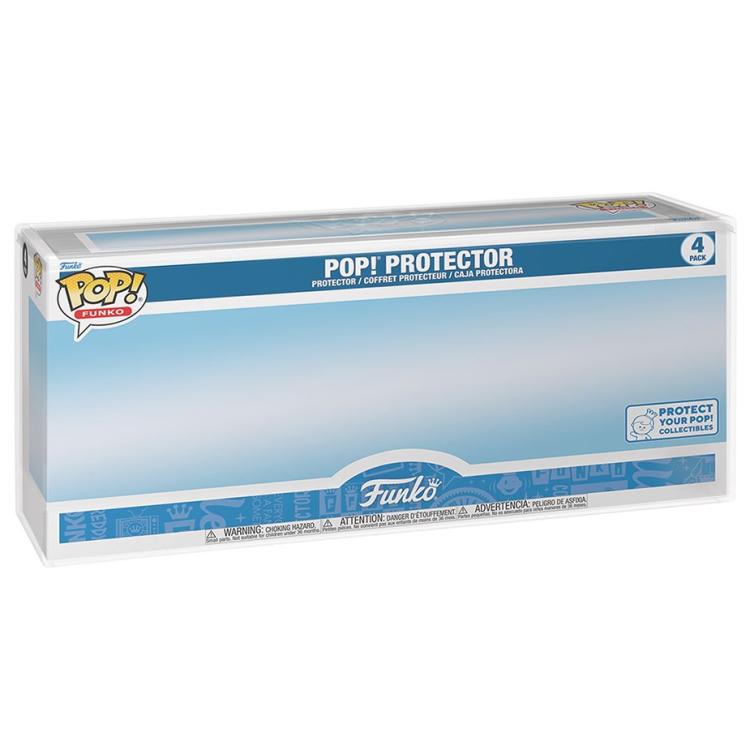 Funko Pop! Hard Protector für 4er-Pack Box Kratzfeste Schutzfolie