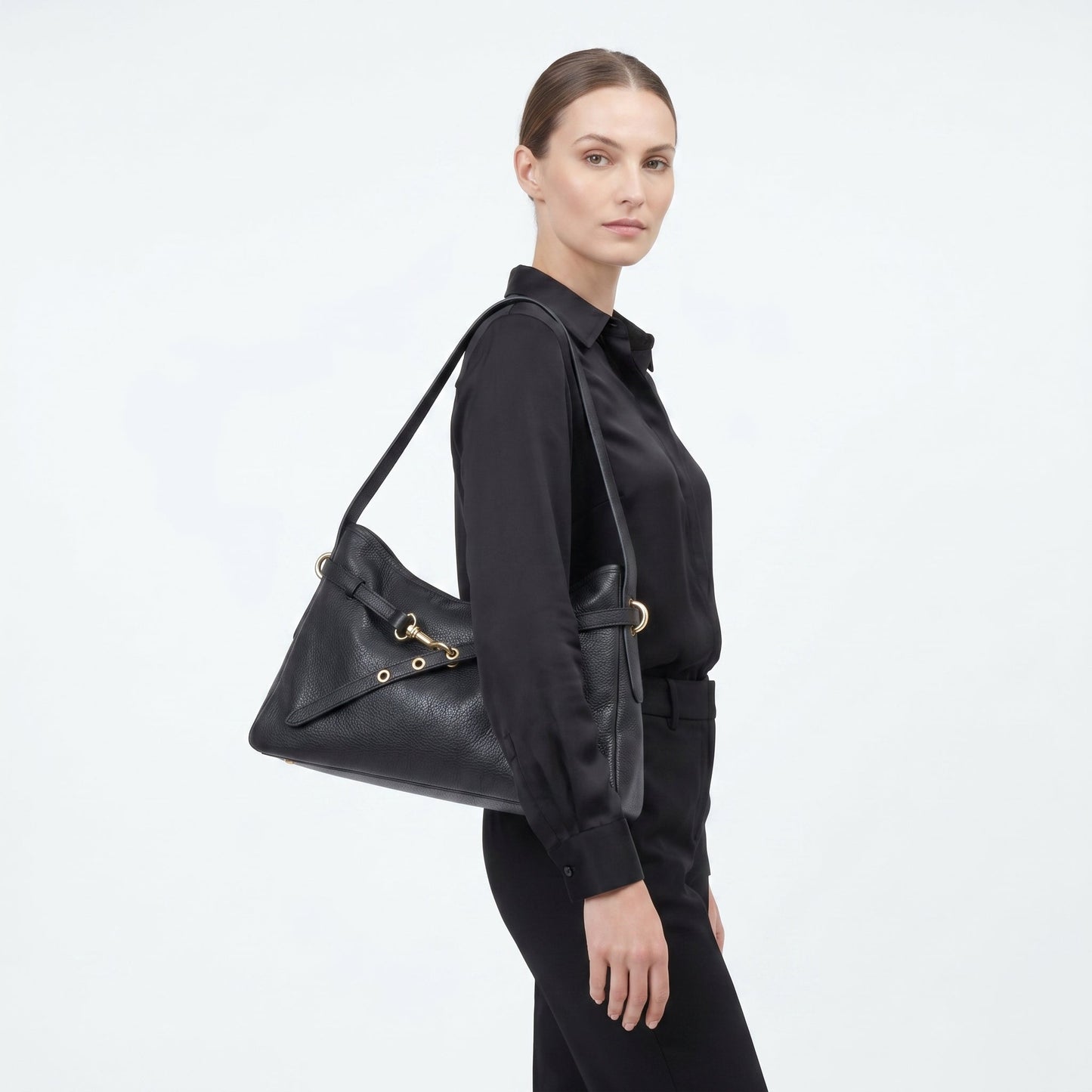 Stile Donna Bags - Allicia Borsa a Tracolla in Vera Pelle