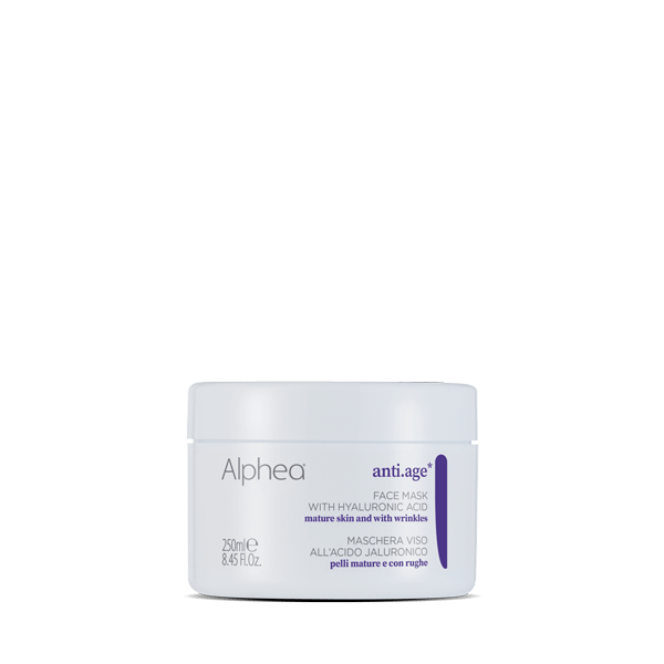 Alphea Maschera Viso All'Acido Ialuronico Per Pelli Mature E Con Rughe 250 ml