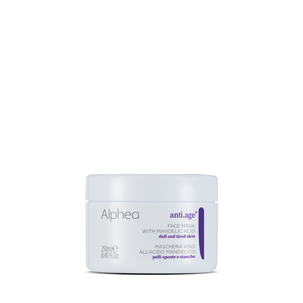 Alphea Anti-Age Maschera Viso All'Acido Mandelico Per Pelli Spente E Stanche 250 ml