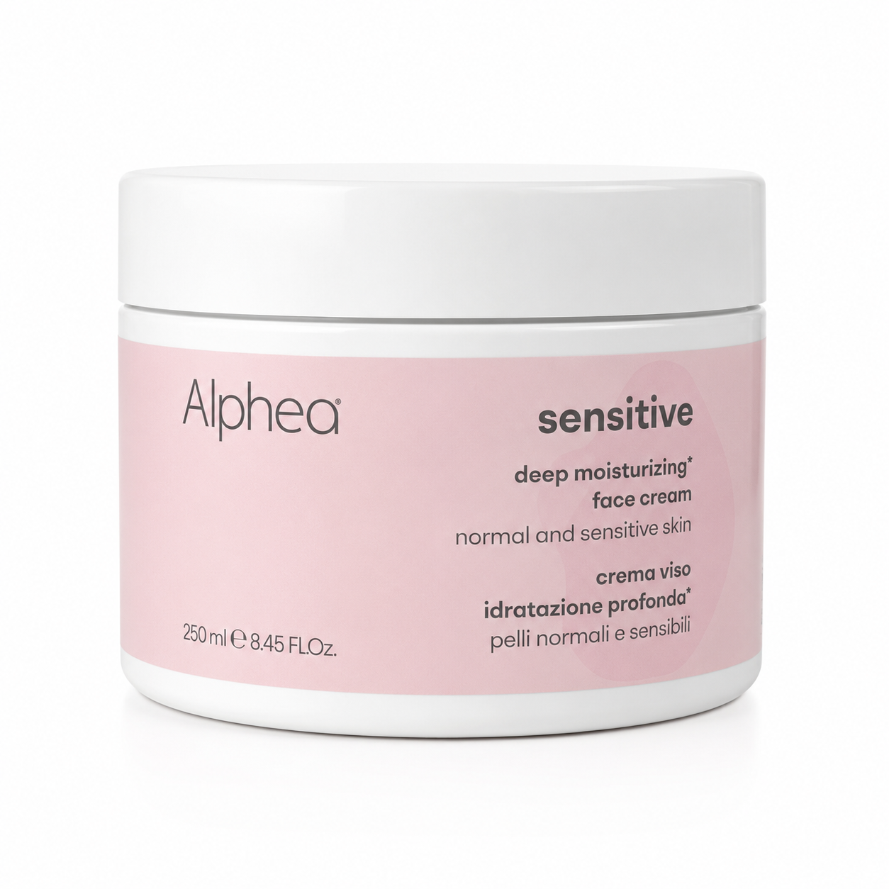 Alphea Crema Viso Idratazione Profonda per Pelli Normali e Sensibili 250 ml
