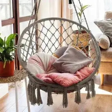 Hängesessel Dunkelgrau Ø 82x120: Entspannung mit Stil