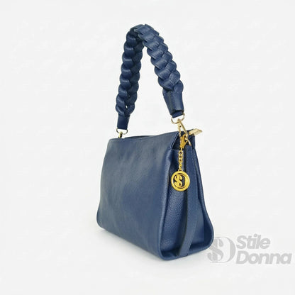 Stile Donna Bags - Amora Borsa a Spalla in Vera Pelle