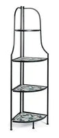 "Positano" Wrought Iron Corner Shelf