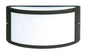 Black outdoor wall lamp with E27 lampholder IP44