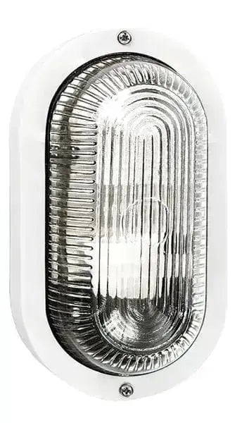 Applique efesto b.co senza grigl.ovale