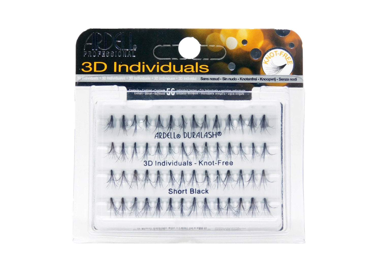 Ardell Ciglia 3D Individuals Short Black