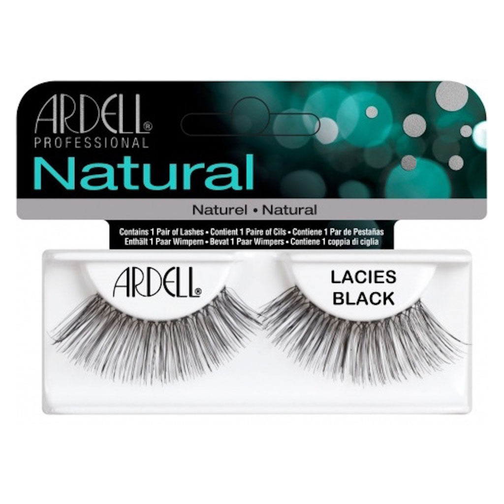 Ardell Wimpern Natural Lacies Schwarz
