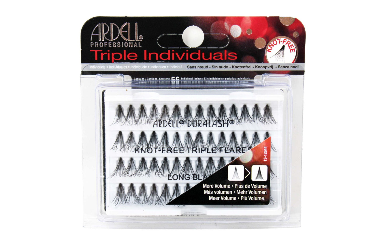 Ardell Wimpern Triple Individuals Long Black Knotenfrei