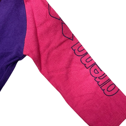 Arena Accappatoio Cotton Robe Bicolor Unisex Viola Rosa - 011690 990