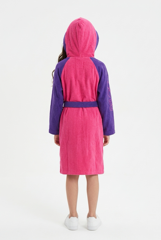 Arena Accappatoio Junior Cotton Robe 011690-909 Rosa-Viola