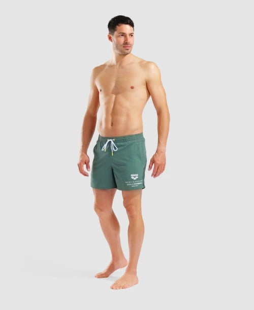 Arena Costume Pantaloncino Uomo Salvia - Graphic Beach 010891600