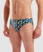 Arena Slip Piscina Uomo Blu - Briefs Allover Fish 005244730