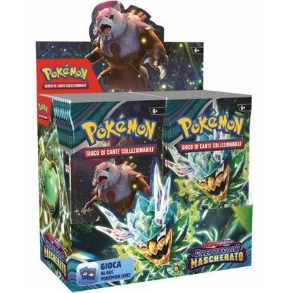 Pokemon Box 36 Booster Maskerader Zwielicht Karmesin/Purpur TCG-Karten GCC It