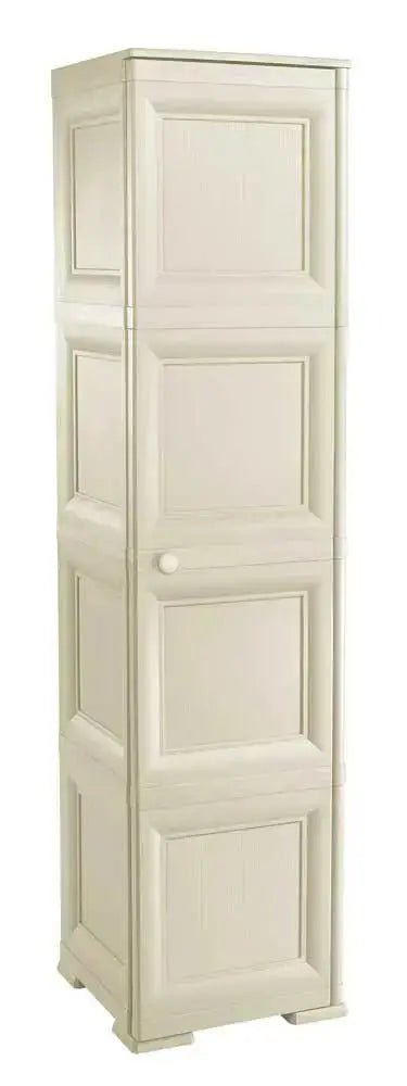 Armadio 4 moduli 1 anta angora Tontarelli cm 79x43x164h