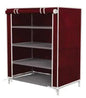 Kleiderschrank aus Vliesstoff, Bordeaux