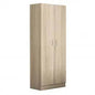 Leopold Light Oak Wardrobe: Quality Wood, 80x52x180 cm