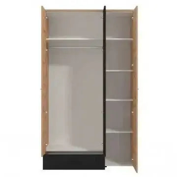 Armadio Varadero Bianco e Latte - Dimensioni: cm 119 x 53 x 203,7 h