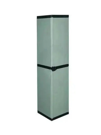 Armadio in Resina di Alta Qualità con 3 Ripiani e Design Moderno - 34x39,5x168 cm