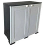 Tontarelli Low Plastic Cabinet 79x43x85.5h 1 Wide Shelf