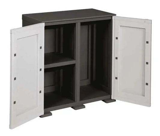 Armadio plastica basso tontarelli 79x43x85,5h 1 ripiano +vano bombola