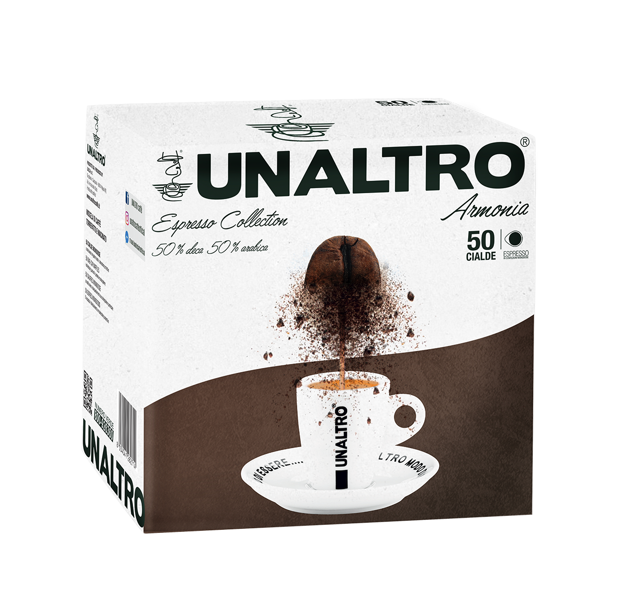 50 CIALDE ESE 44 MM UNALTRO CAFFE MISCELA ARMONIA