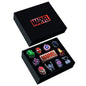 Marvel Gift Box 11 Metal Keychains Avengers Spiderman Hulk America.
