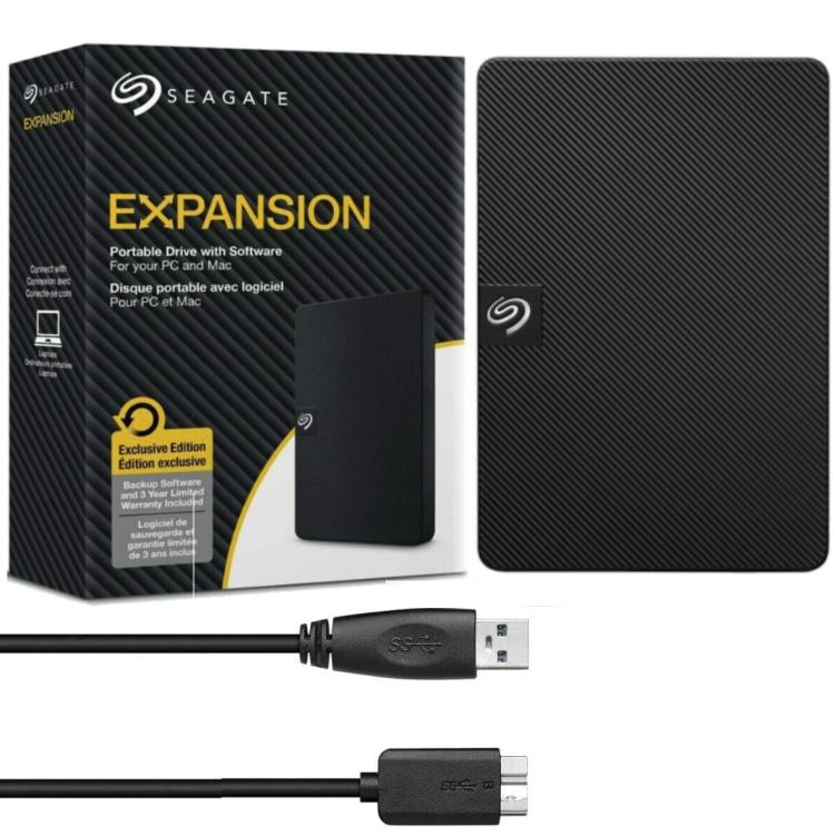 Seagate Expansion Hard Disk Esterno 2Tb Hdd 2.5" Usb 3.0 Per Pc Mac Notebook Ps5