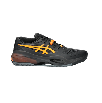 Asics Gel-Resolution X Clay Scarpe Tennis Uomo Terra Battuta Nero Arancio - 1041A485-001