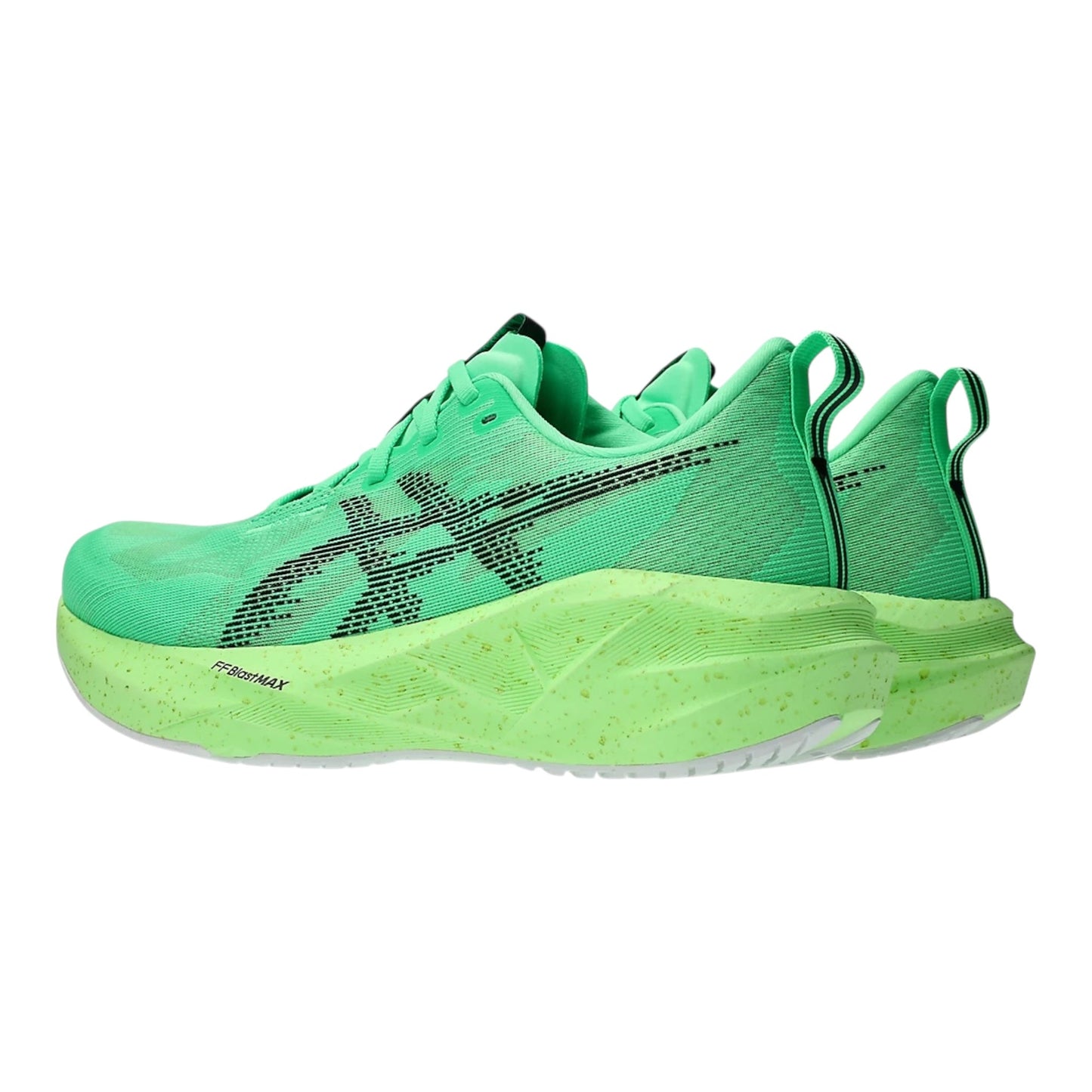 Asics Novablast 5 Ekiden Scarpa Running Uomo Verde Nero 1011C224-300