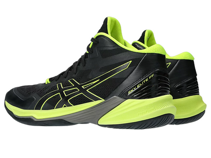 Asics Sky Elite FF MT 1051A065-004 Scarpe Pallavolo Uomo Nero Giallo Fluo