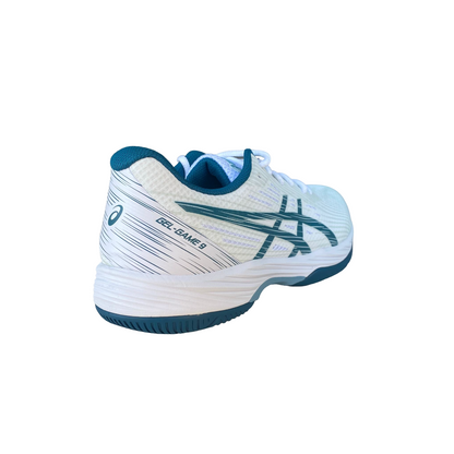 Asics Gel Game 9 1041A337-102 Scarpe Tennis Uomo Bianco Alzavola
