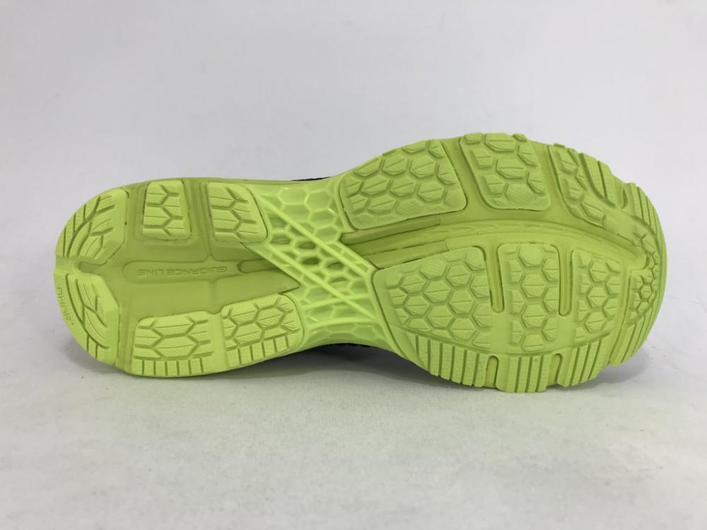 Asics GEL-KAYANO 25 1011A019-001 Scarpe Running Uomo Black Neon Lime - 4549957474541
