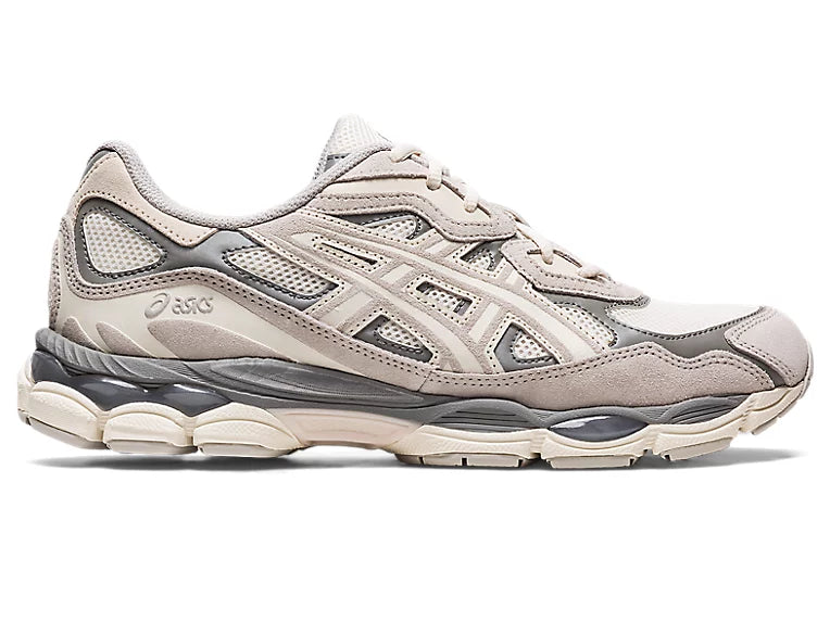 Asics Gel-NYC Lifestyle Sneakers Uomo Crema Grigio - 1201A789-103