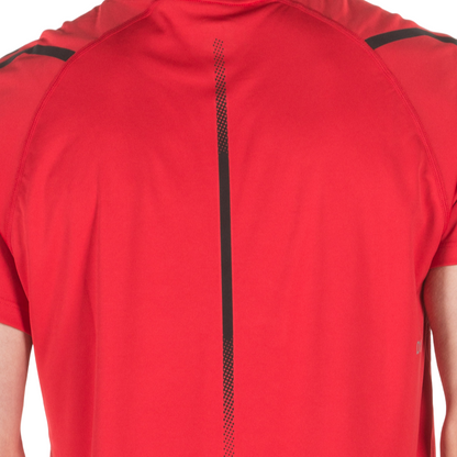 Asics maglietta manica corta da in tessuto tecnico per lo sport Icon 2011A259-609 rosso