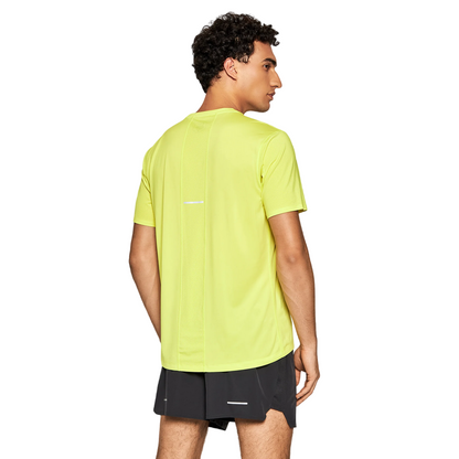 Asics maglietta manica corta da uomo in tessuto tecnico Run SS Top 2011B872 750 yuzu acido