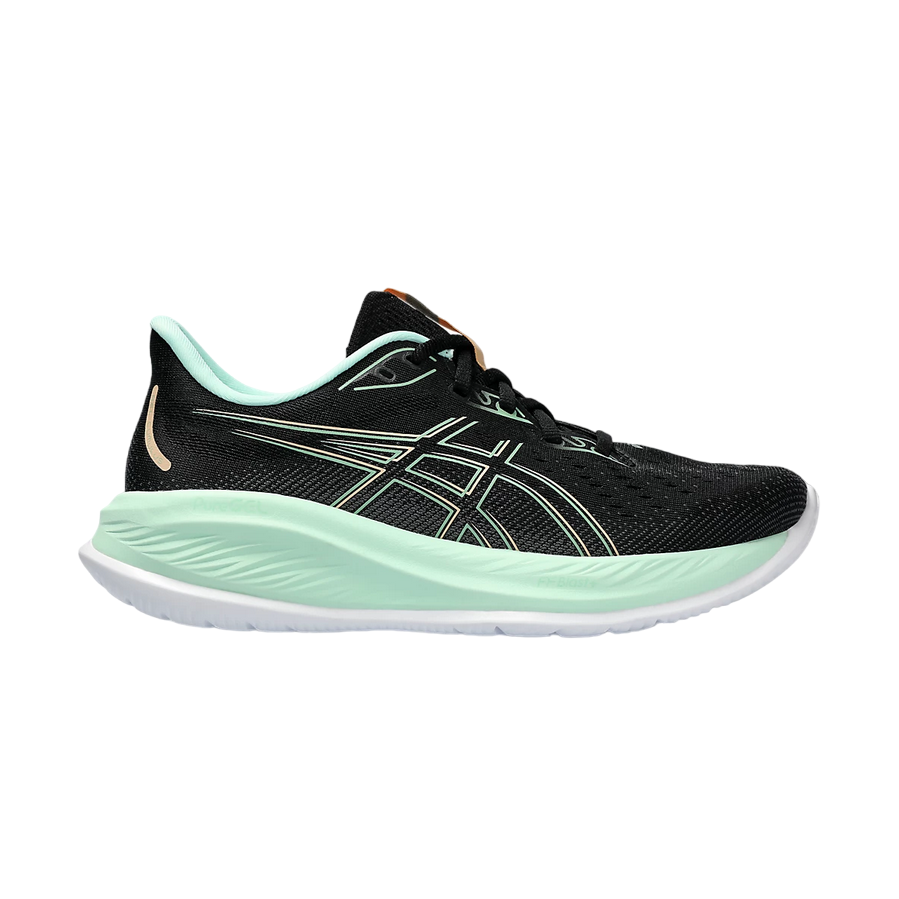 Asics GEL-CUMULUS 26 1012B599-001 Nero Menta Scarpe Running Donna