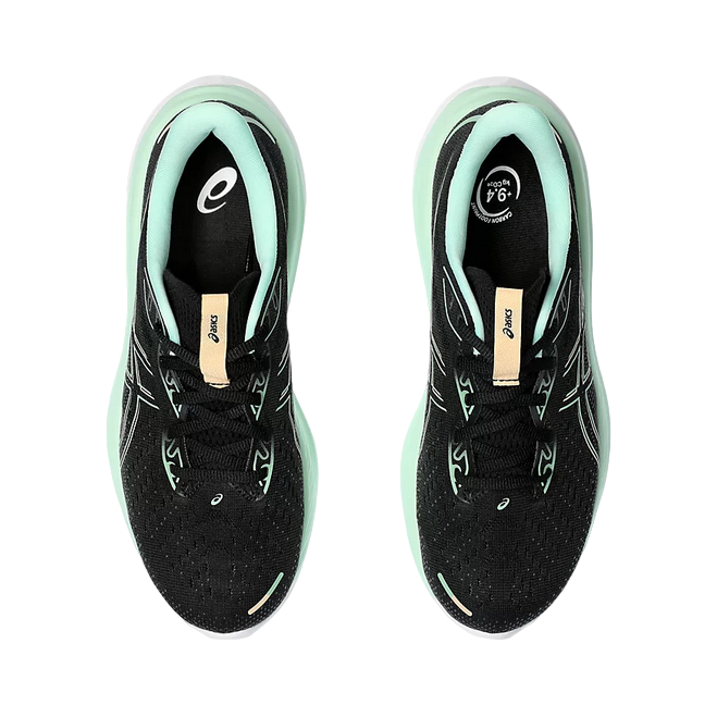 Asics GEL-CUMULUS 26 1012B599-001 Nero Menta Scarpe Running Donna