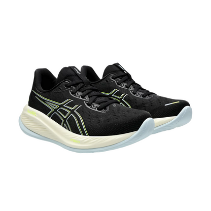ASICS Gel Cumulus 26 1012B599-006 Nero Giallo | Scarpa Running Donna Quotidiana