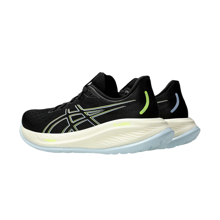 ASICS Gel Cumulus 26 1012B599-006 Nero Giallo | Scarpa Running Donna Quotidiana