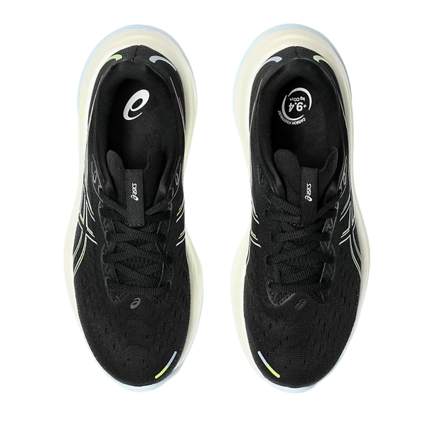 ASICS Gel Cumulus 26 1012B599-006 Nero Giallo | Scarpa Running Donna Quotidiana