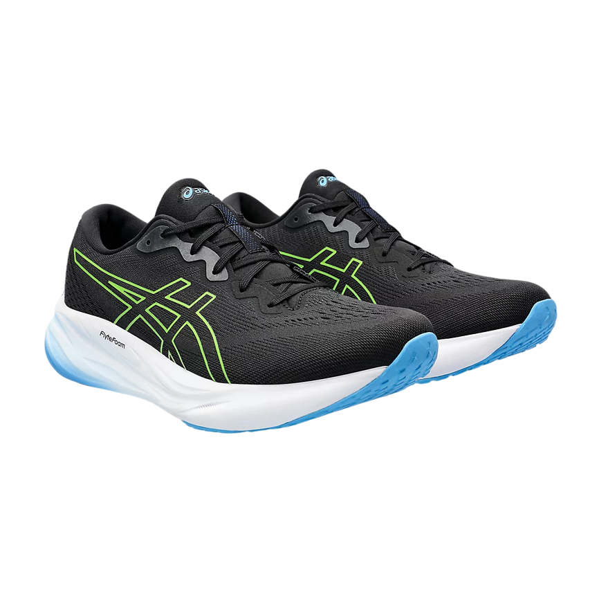 Asics Gel Pulse 15 1011B780-001 Nero Giallo Elettrico Uomo