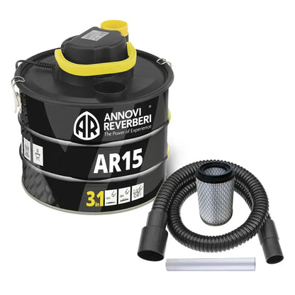 Aspiratore 3 in 1 per ceneri fredde 1000w 15lt