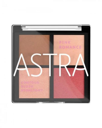 Astra Make-Up Romance Palette Fard Blush 4 Nuances