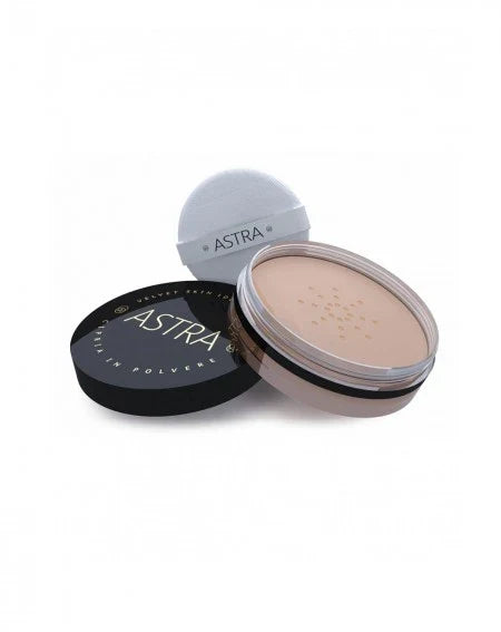 Astra Make-Up VelvetSkin Loose Powder Transparentpuder Leichte Deckkraft 10 g