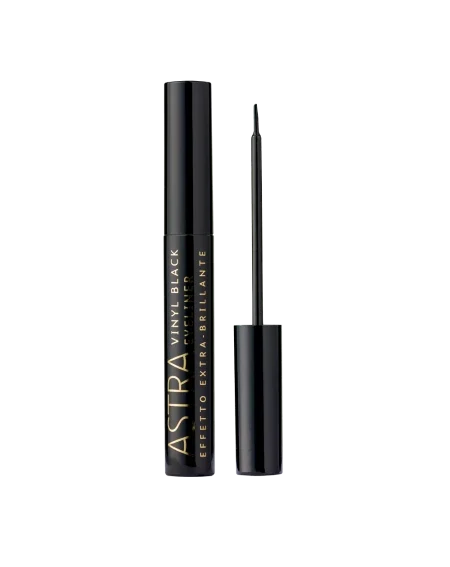 Astra Make-Up Vinyl Black Eyeliner Vinilico Intenso Ed Extrabrillante 6 ml
