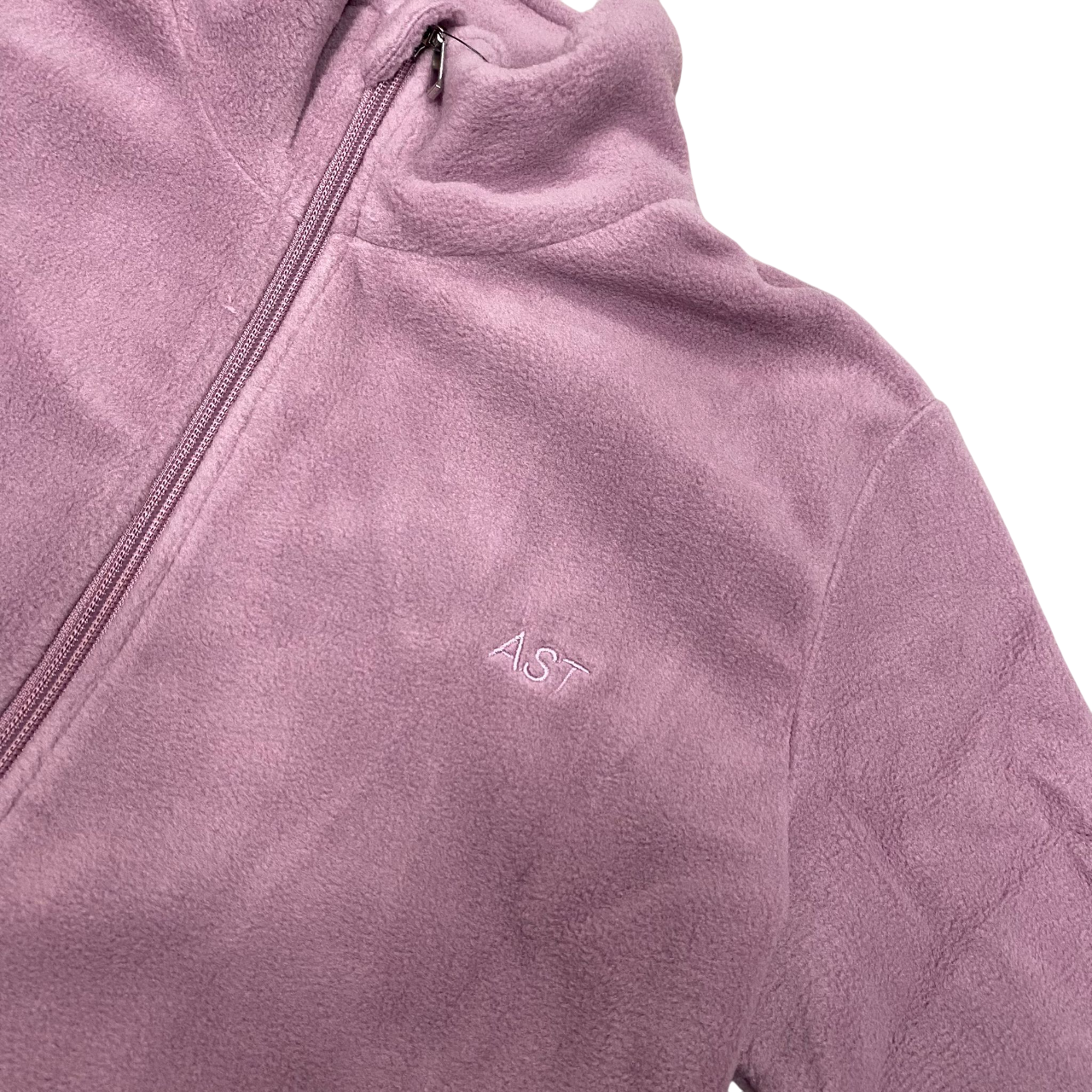 Astrolabio Maglia Micro Pile Donna AB6F-769 Rosa antico | Zip intera calda leggera trekking sport